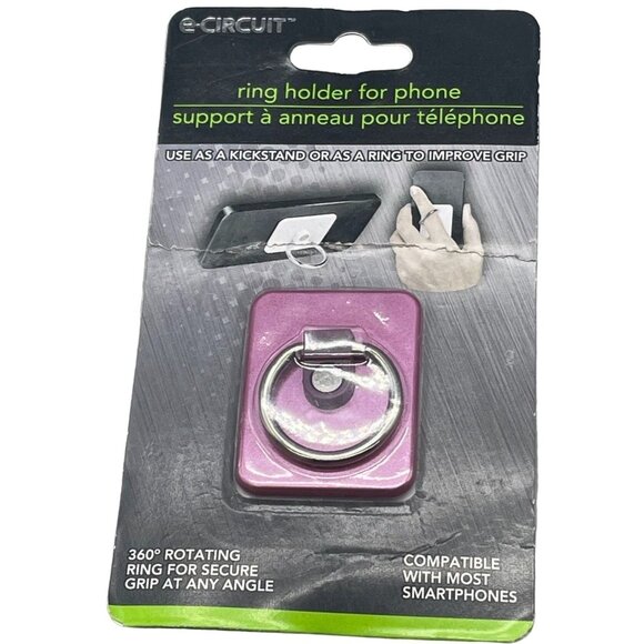 E-circuit ring holder for phone kickstand ring to improve grip 360* secure READ - Picture 1 of 7